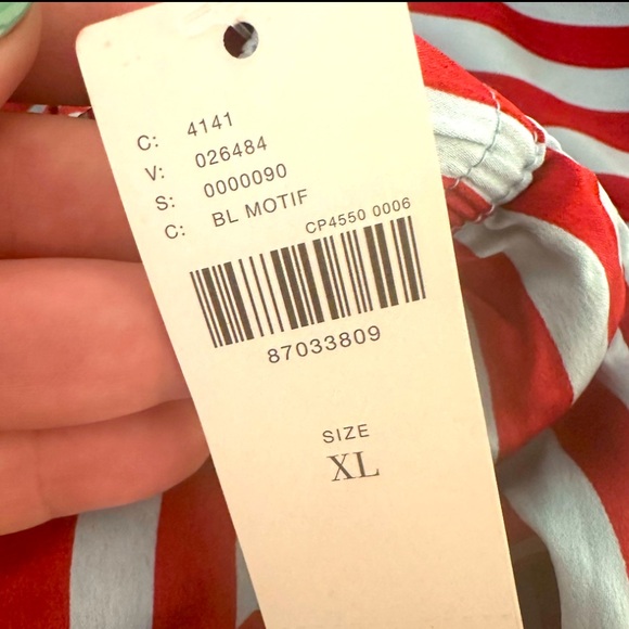 Anthropologie Silky Striped Pajama Shorts - Picture 3 of 12